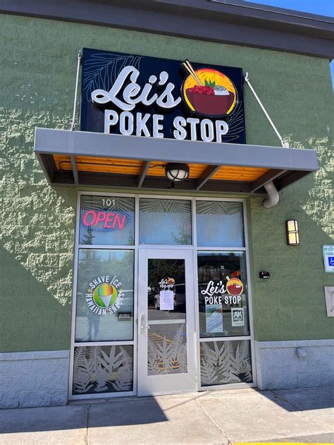 Lei's poke stop wasilla menu , Wasilla, AK 99629 +1 907-357-5533 Website