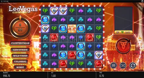 Leo vegas cluster gems spielen  Our LeoVegas original slots have interactive features and smooth animations