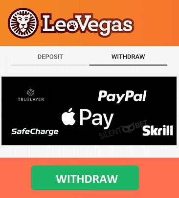 Leovegas withdrawal canada  On top of this bonus you also get 200 Free Spins for Wolf Gold