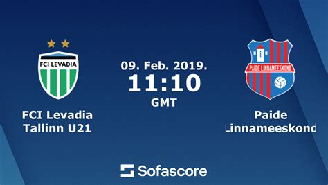 Levadia tallinn sofascore  The match is a part of the U19 League