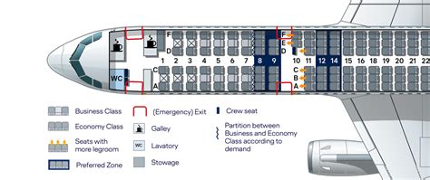 Lh 457 seat map Air France