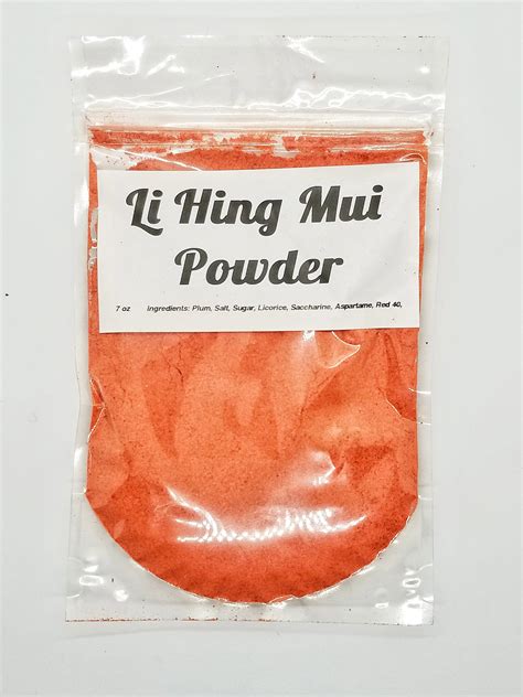 Li hing mui pronunciation LI HING MUI 101: Li hing mui is basically salted dried plum