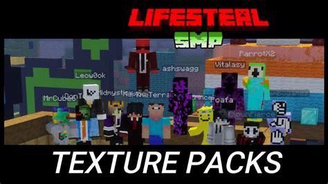 Lifesteal smp texture pack ), alongside ClownPierce and Leow0ok and a current member of the The Phantoms which is a team consisting of Leow0ok, Reddoons/Season 5, JumperWho/Season 5 and Vitalasy/Season