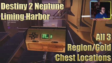 Liming harbor chest looted  Thankfully, none of them are too awkward to reach