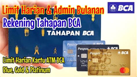 Limit tahapan bca  Connect with millions of customers from various professions through the Tahapan BCA community network