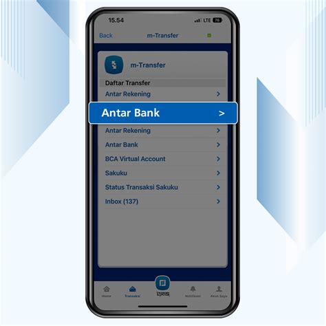 Limit transfer antar bank bca mobile  2