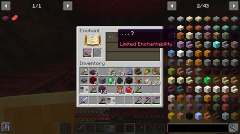 Limited enchantability 4) is a modding API (Application Programming Interface), which makes it easier…