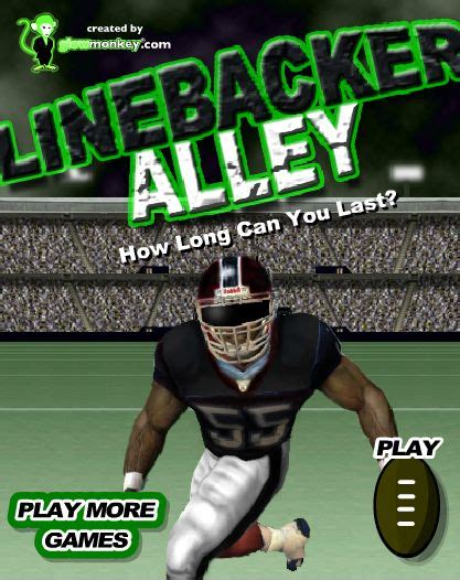 Linebacker alley unblocked  Glowmonkey 4