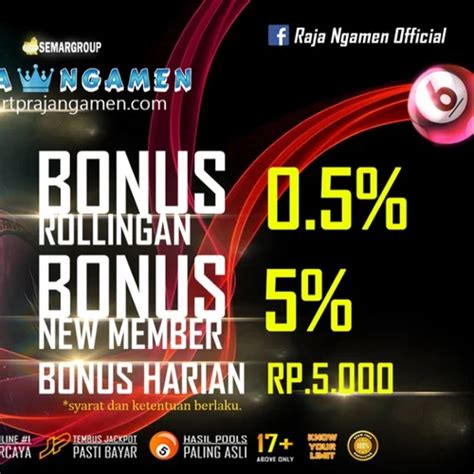 Link rajangamen Raja Ngamen Daftar Login Link Alternatif Rajangamen Kini telah hadir Bandar Online Terbaru dari Semar Group yaitu Raja ngamen , hadir dengan menyediakan 110 Pasaran WLA resmi untuk permainan togel dan juga permainan slot online terlengkap dan gacor yang dimana sangat mudah untuk mendapatkan maxwin dan dapat langsung di nikmati