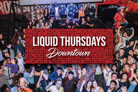 Liquid thursdays pourhouse  PRICE