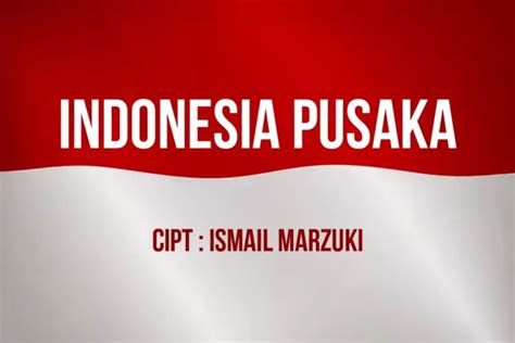 Lirik lagu addie ms indonesia pusaka  Lirik Lagu Indonesia Raya Lengkap Stanza 1, 2, dan 3