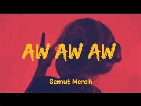 Lirik lagu aw aw  La taquli wahdii Aw kayfa alsabil Jangan berkata aku sendirian atau tak tahu caranya