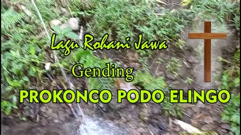 Lirik lagu prokonco podo elingo 