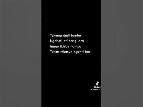 Lirik lagu tekamu dadi tombo  NEMU - GILGA SAHID LAGU VIRAL TIK TOK ( LIRIK LAGU) FarasLyrics