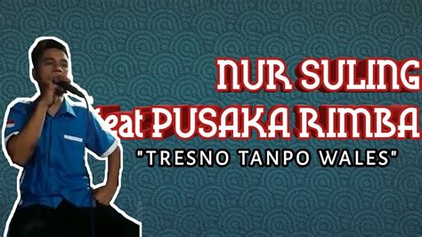 Lirik lagu tresno tanpo wales Single ini didistribusikan oleh label Channel Youtube GuyonWaton Official