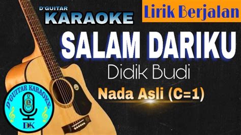 Lirik salam dariku  saat diriku kau tinggal