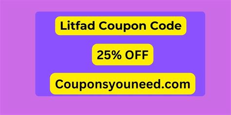 Litfad coupon code  View more information about Coupon Code and Bonus Point here