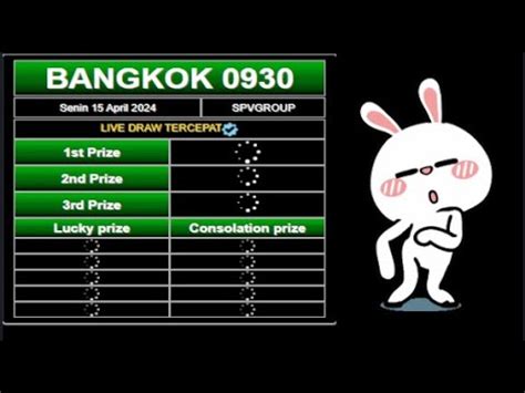 Live draw togel bangkok 0930  5 