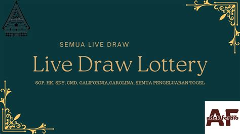 Live drow carolina day Hasil Keluaran Togel Italy