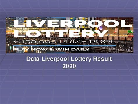 Liverpool lottery result  There are multiple chances to win the Lotto as draws take place