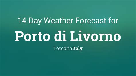 Livorno italy weather Current weather in Livorno and forecast for today, tomorrow, and next 14 daysWeather