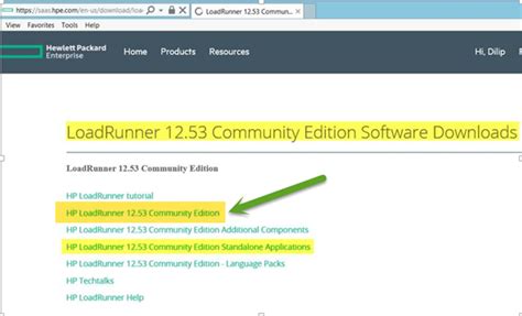 Loadrunner community edition limitations  current community