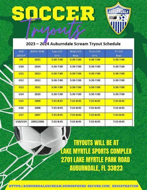 2024 Local Open Tryouts