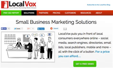 Localvox seo report 