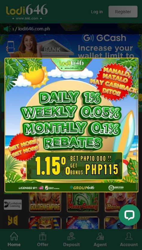 Lodi646 ph Free Money at Lodi646 Login: For their initial deposit of at least PHP 200, new players at Lodi 646 login are eligible for a welcome offer worth 50% up to PHP 1,000