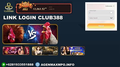 Login club388 Daftar Club388 Sabung Ayam Online dan Slot dapat anda lakukan dengan mudah dan cepat melalui Agen Club388 Indonesia yakni Jandabet88