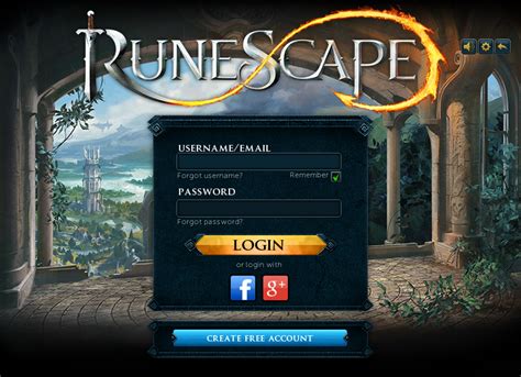 Login runescape  It also makes the player accountable for anything they have said via the game's chat interface, specifically including any breaches of the Rules of RuneScape