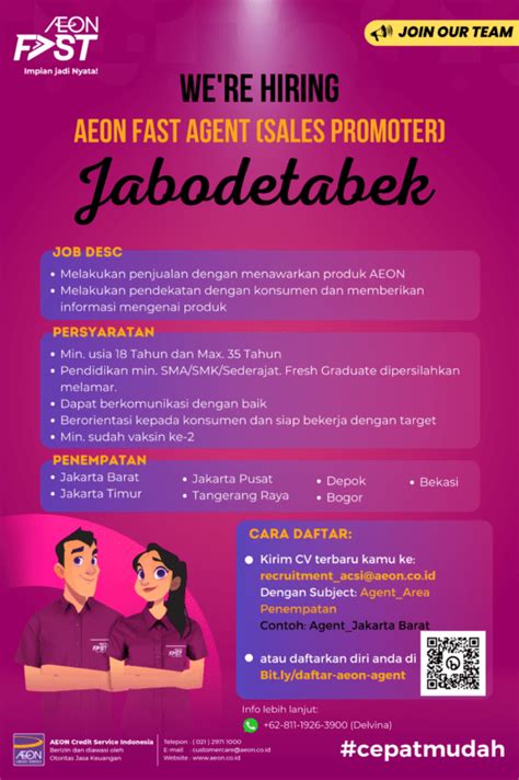 Loker aeon  Misi kami adalah mewujudkan 120 juta profesional di kawasan untuk terus