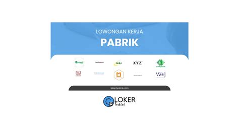 Loker pabrik bw lampung d