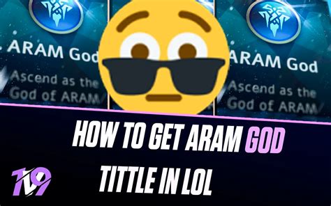 Lol aram god title  1K