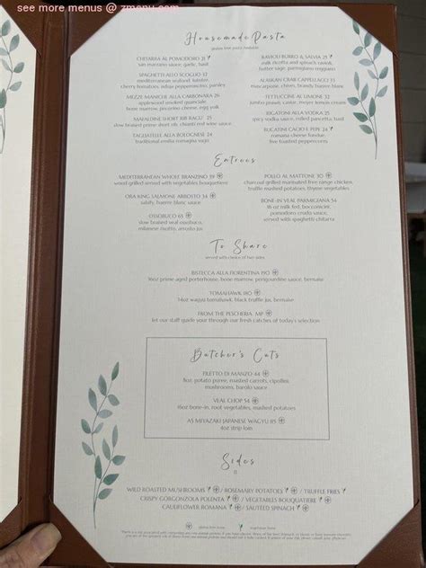 Lombardi cucina italiana menu  0 0 0 0 0