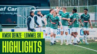 Lommel sk vs k.m.s.k. deinze timeline  Deinze