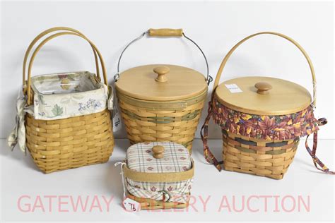 Longaberger dishes value  You can verify old Longaberger baskets by their logos, tags, fabric liners, and criss-cross weaves