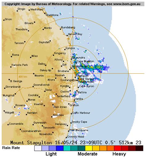 Longreach radar 512  The new temporary Brisbane Airport radar will be operating until the completion of the upcoming Brisbane (Marburg) radar upgrade in mid-2023