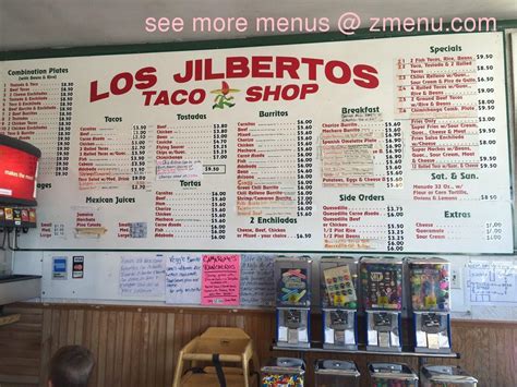 Los jilbertos mexican fast food clifton menu 1 - 213 votes