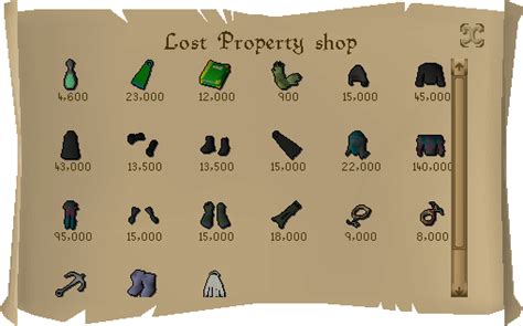 Lost property shop osrs  Some players are even bookmarking this page so that they have quick access to sellers for OSRS gold, items and services