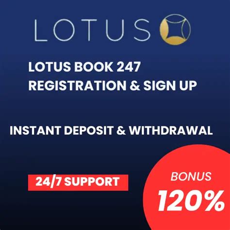 Lotus book 247 Leverage your skills and knowledge about a game or e-sports to win monetary rewards without any investment by just joining lotus book 247 login id that allows you to play games of skill , chance