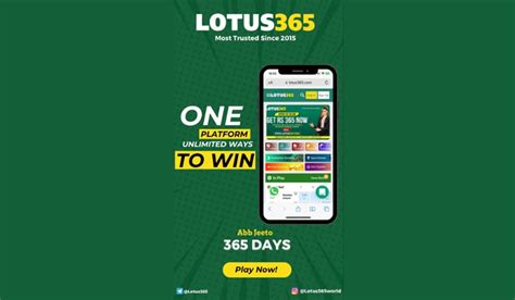 Lotus365 review  Step-by-Step Guide to Lotus 365 Registration Registering an account with Lotus365 takes less than 5 minutes if you have all required documents handy