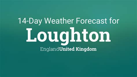 Loughton bbc weather 14-day weather forecast for Boughton