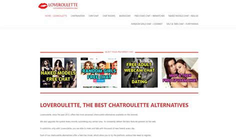 Loveroulette login  It gives everything you’ll find in other online dating sites, however it provides many unique functions