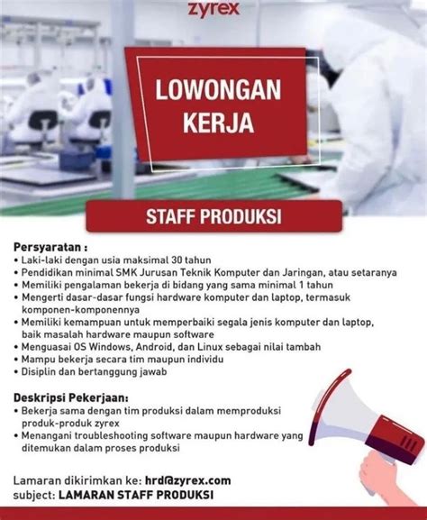 Lowongan kerja pabrik lawang  Dibangun di atas lahan seluas 48