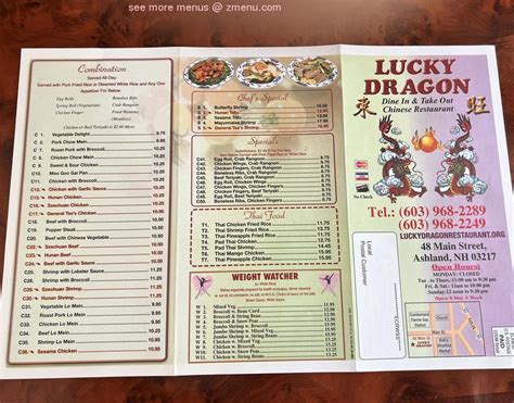 Lucky dragon ashland nh  866-204-6954 Ext