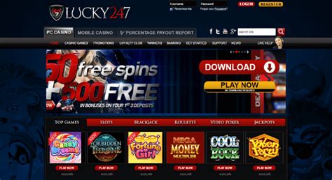 Lucky247 sister sites  Welcome Bonus 100% Up To £100 +