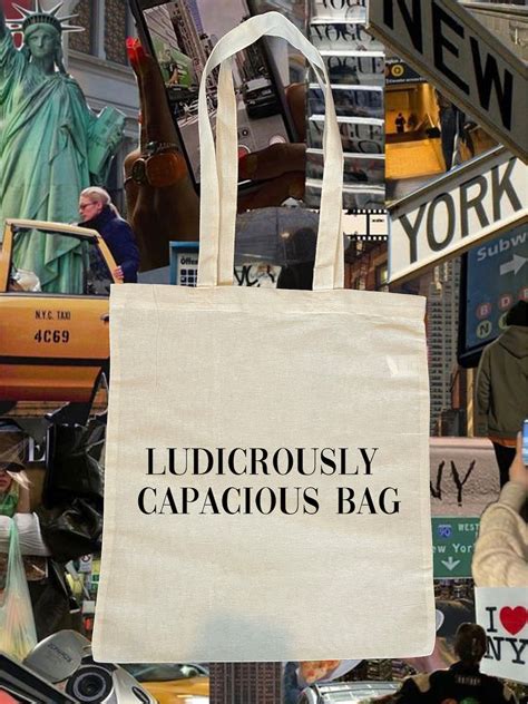 Ludicrously capacious bag quote  Eesh