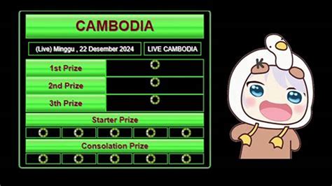 Lve draw cambodia  Keenan Keenan