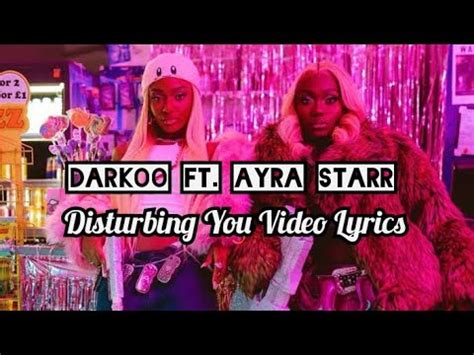 Lyrics darkoo x @ayrastarrofficial disturbing  I stack my cash in silence, no one has to know